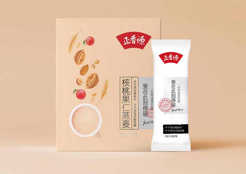 即食燕麥包裝設計